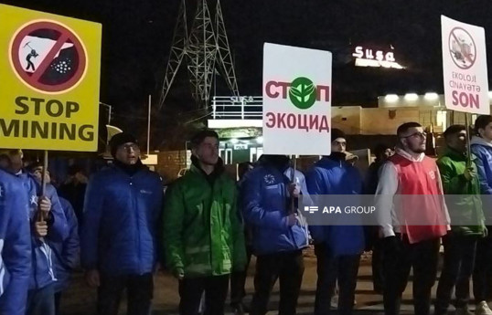 Экоакция на дороге Лачин-Ханкенди продолжается и в ночное время-ФОТО 