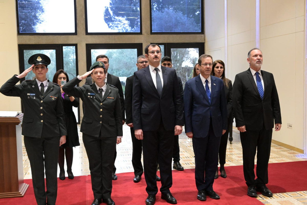 Президент Израиля поздравил Президента Азербайджана Ильхама Алиева-ФОТО 