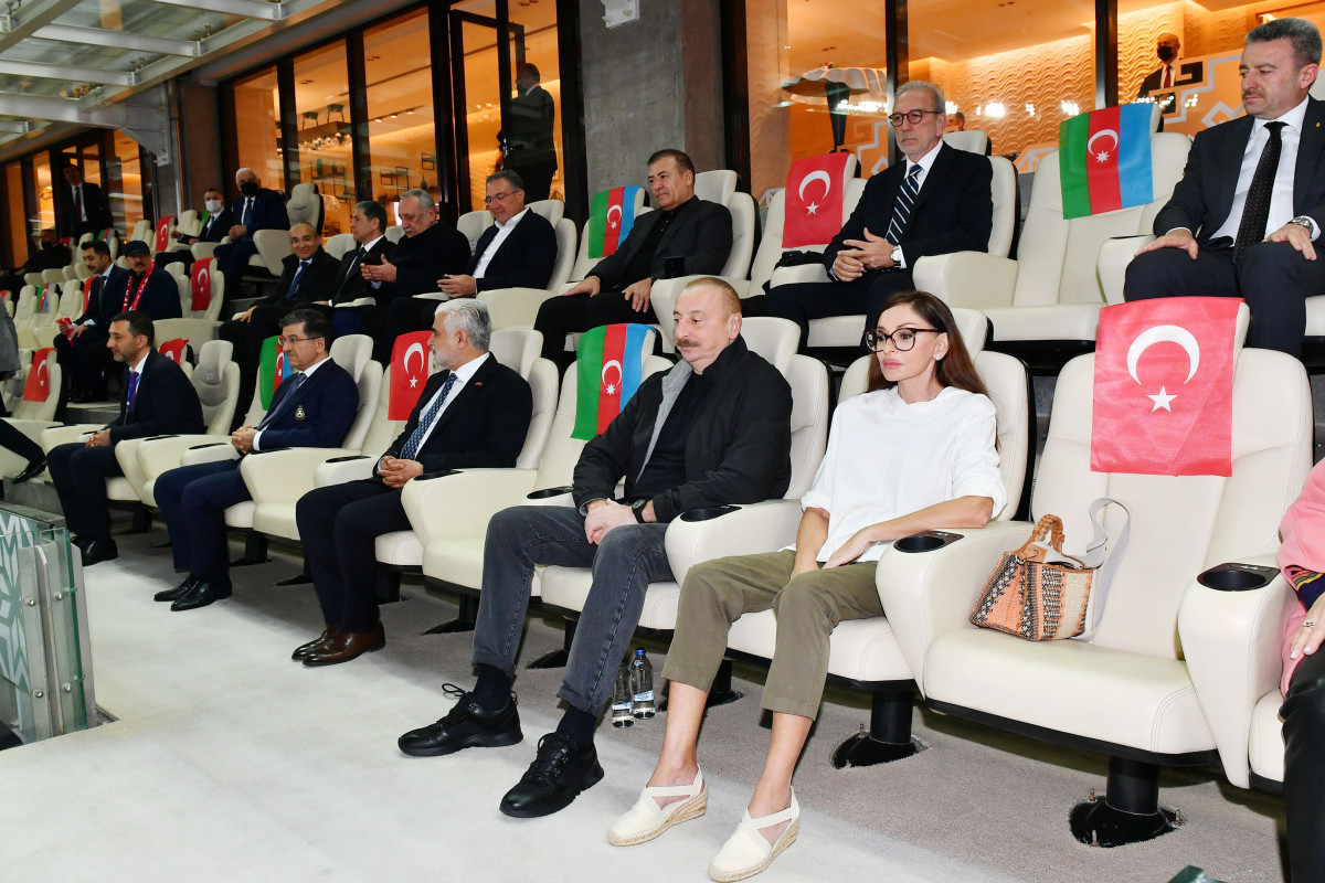 Президент и первая леди Азербайджана наблюдали за матчем «Карабах»-«Галатасарай»-ФОТО -ОБНОВЛЕНО 