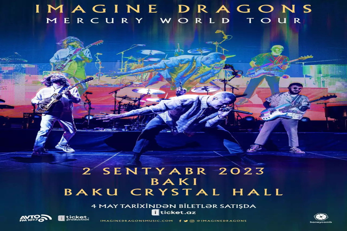 Группа Imagine Dragons впервые выступит в Баку