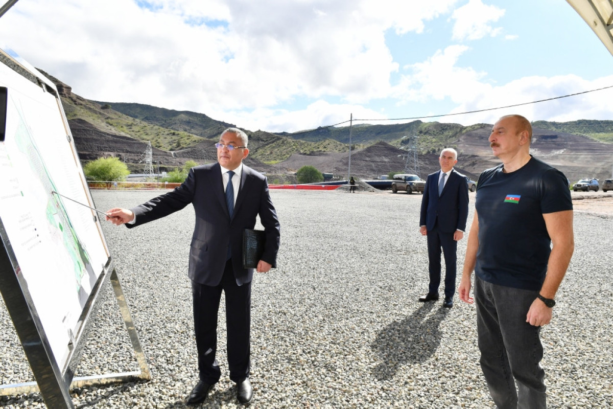 Президент Ильхам Алиев совершил поездку в Лачинский и Губадлинский район-ФОТО 