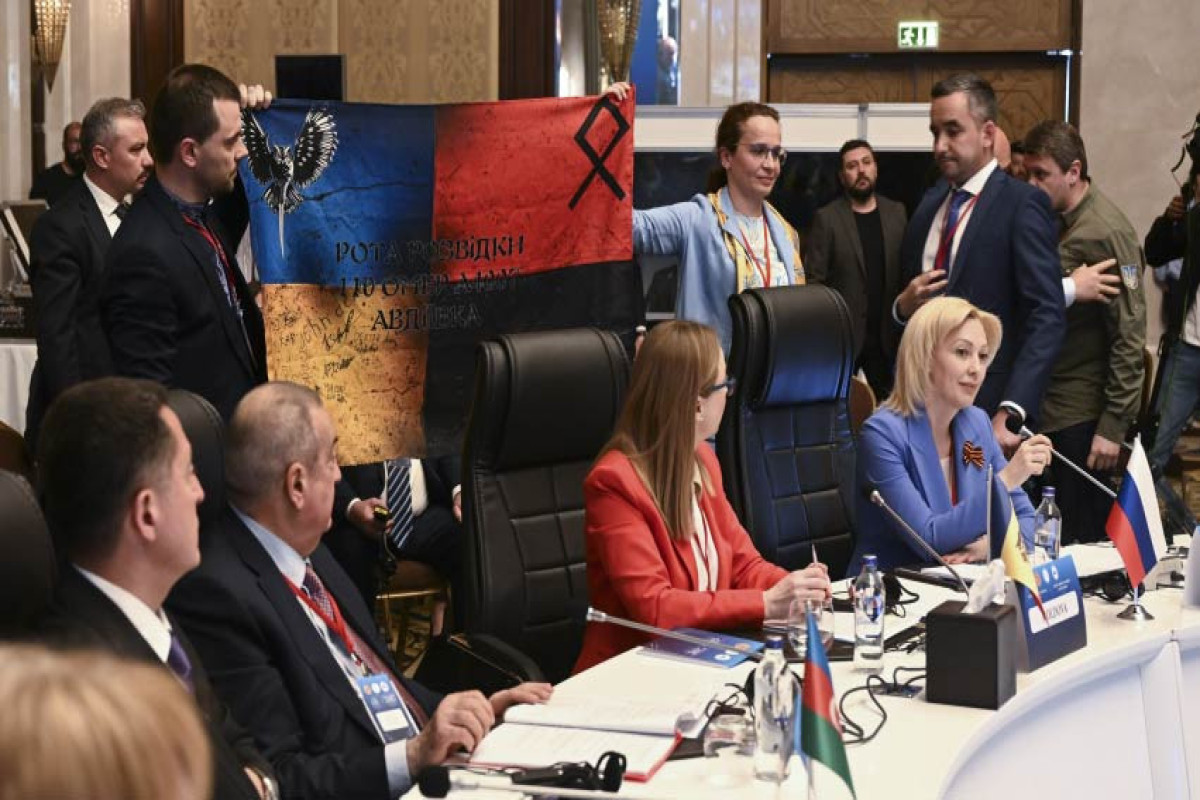 Украинцы и россияне подрались на парламентском саммите в Турции -ФОТО -ВИДЕО 