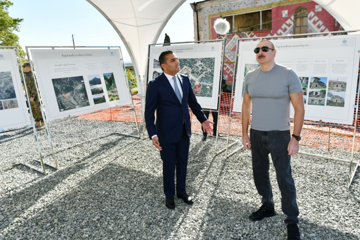Президент Ильхам Алиев и первая леди Мехрибан Алиева посетили Ходжавендский и Физулинский районы-ОБНОВЛЕНО -ФОТО 