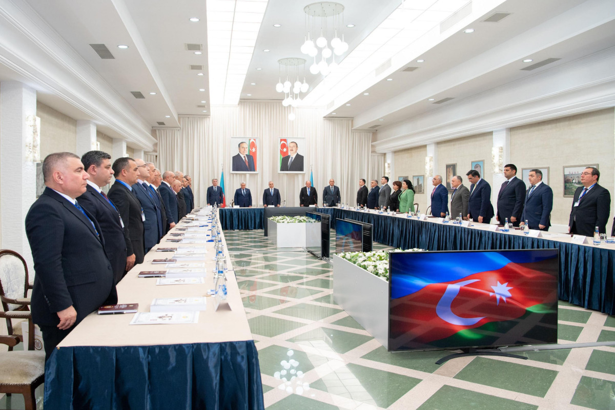В Центре культуры СГБ состоялась конференция, посвященная 100-летию Гейдара Алиева-ФОТО 