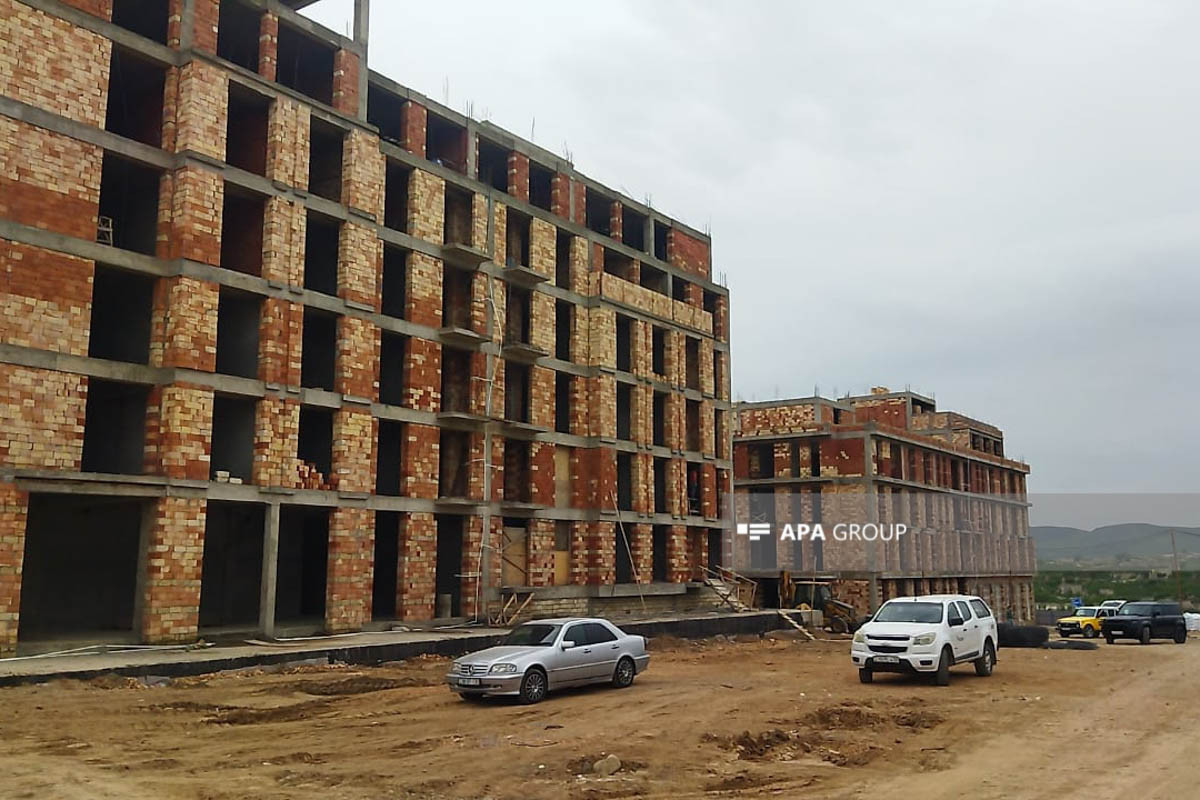 Физулинский жилой комплекс планируется сдать до конца 2023 года-ФОТО 