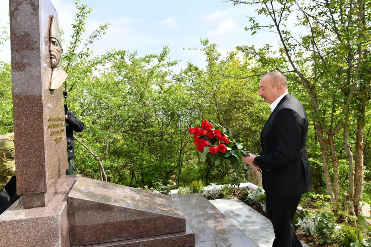 Президент Ильхам Алиев и первая леди приняли участие на нескольких церемониях открытия и закладки фундамента в Шуше-ФОТО 