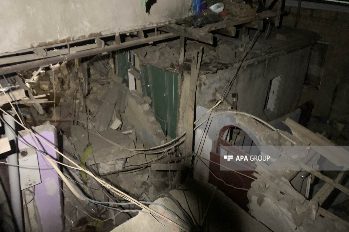 В Баку в доме прогремел взрыв, есть погибший и раненые-ОБНОВЛЕНО-1 -ФОТО 