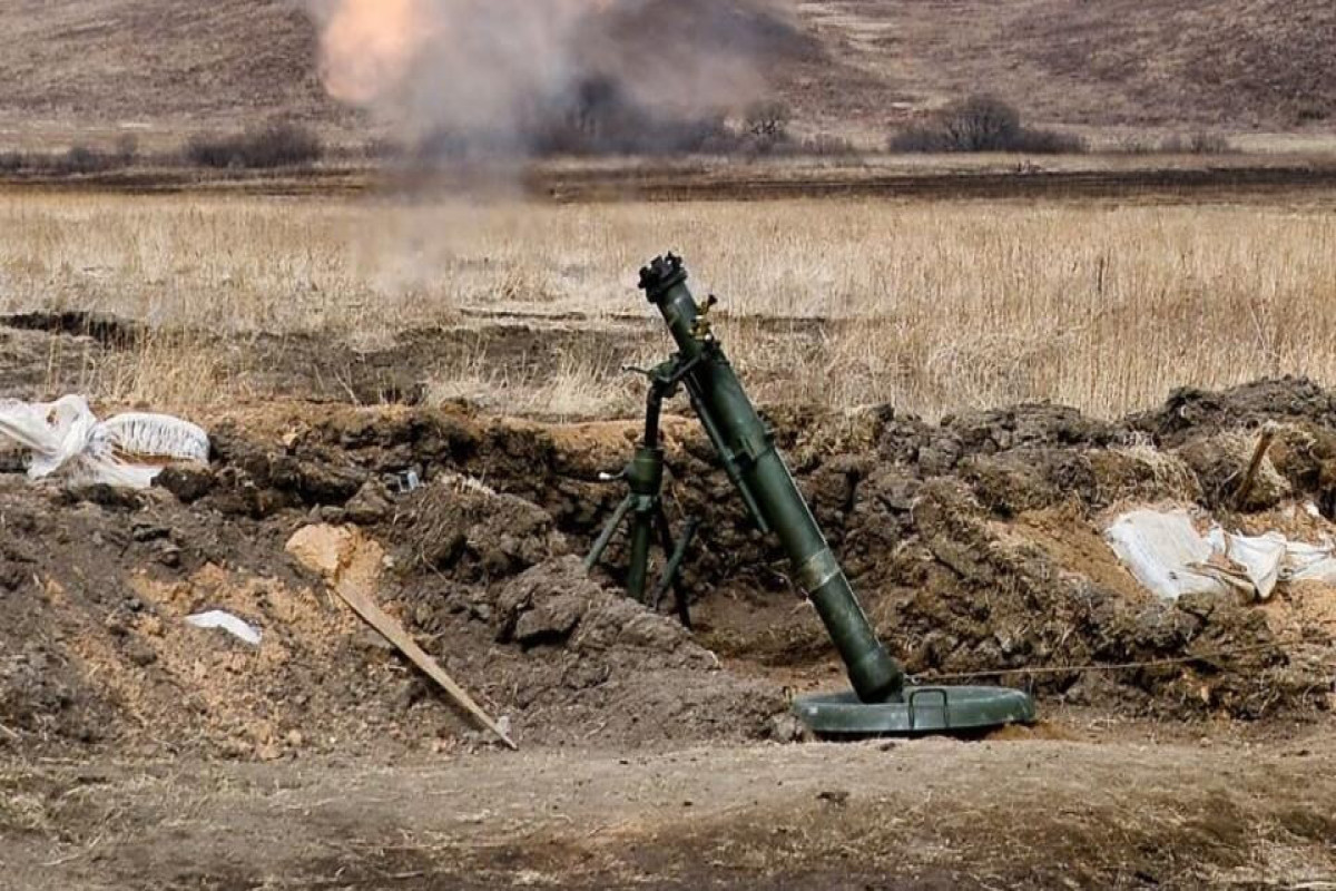 ВС Армении обстреляли из минометов позиции азербайджанской армии 