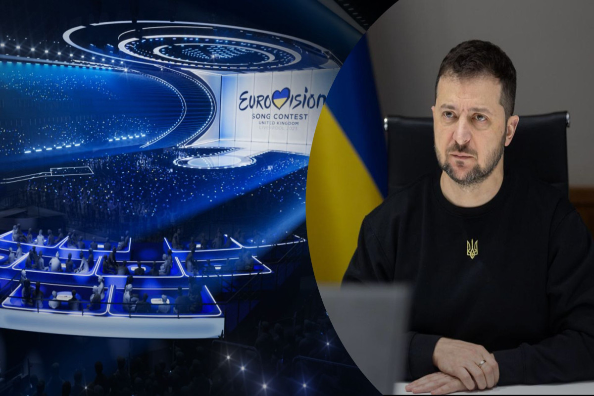 «Евровидение» должна была принимать граничащая с Украиной страна - Зеленский 