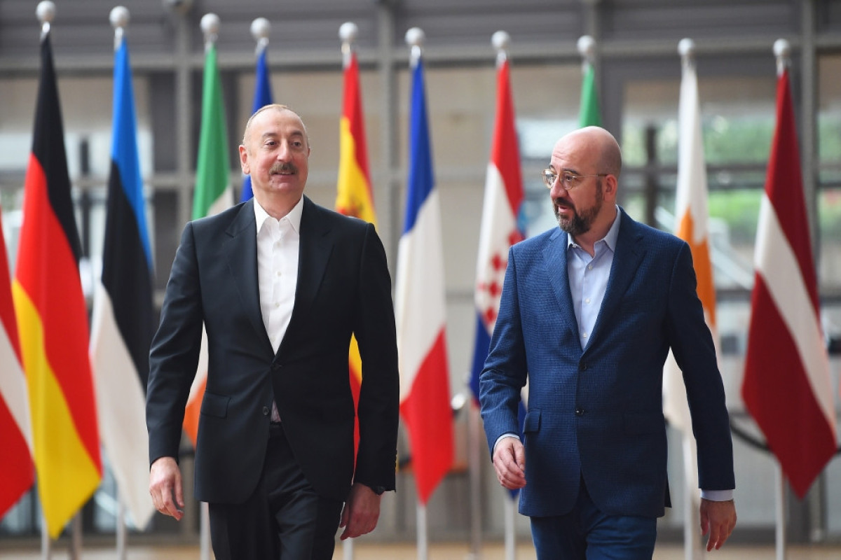 В Брюсселе состоялась встреча Президента Ильхама Алиева с Шарлем Мишелем -ФОТО -ОБНОВЛЕНО 