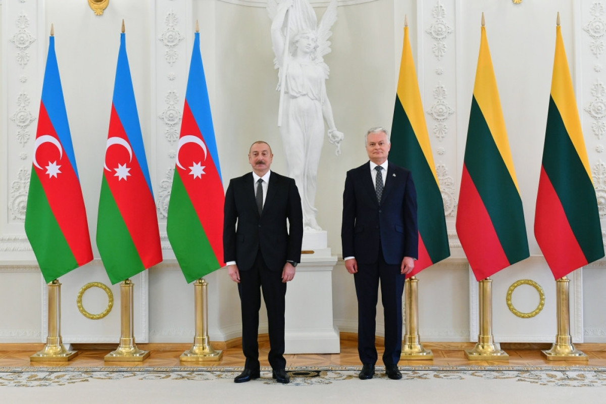 В Вильнюсе состоялась встреча президентов Азербайджана и Литвы в расширенном составе-ОБНОВЛЕНО -ФОТО 