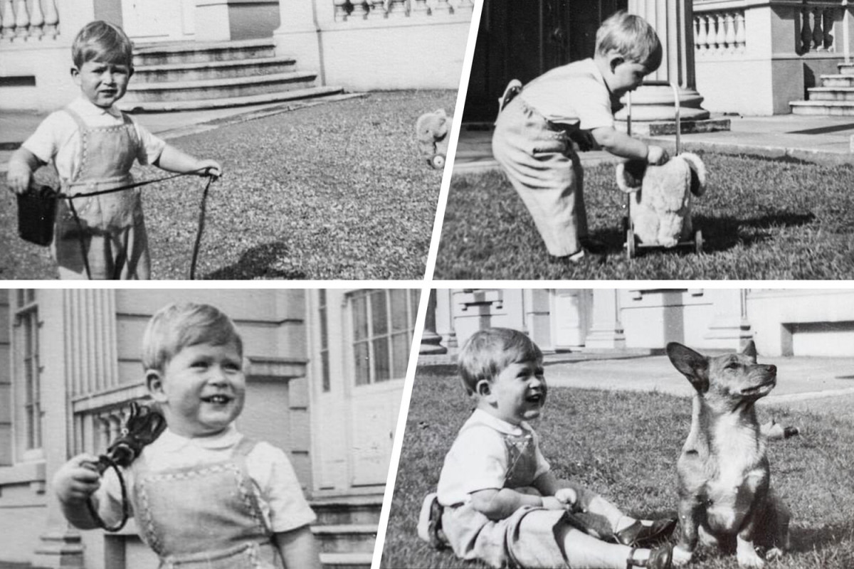 В Британии в мусорном контейнере нашли пропавшие детские фото Чарльза III и принца Эндрю-ФОТО 