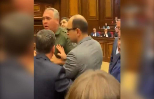 В армянском парламенте опять произошла драка-ВИДЕО 