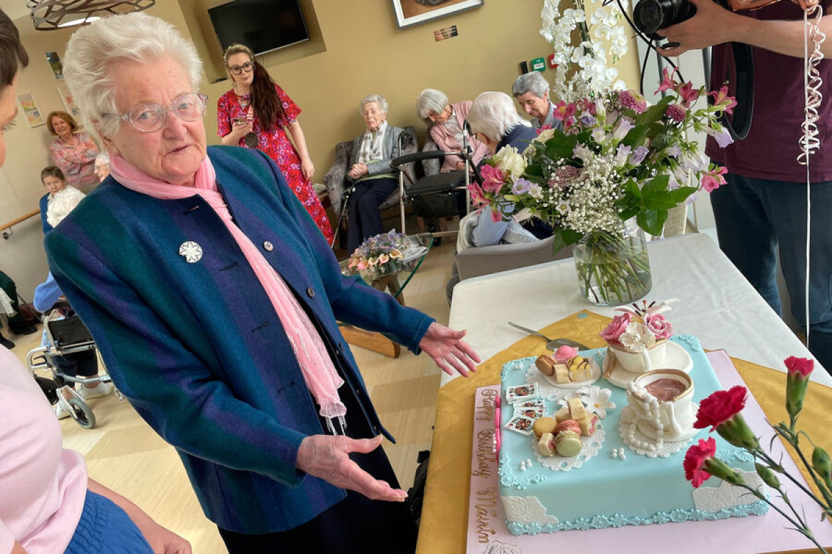 Старейшая жительница Ирландии отметила 109-летие
