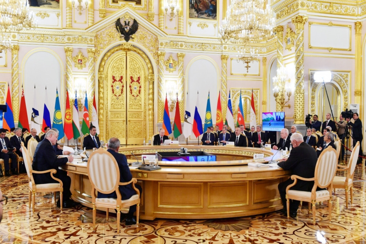 Ильхам Алиев принял участие в Москве в заседании ВЕЭС в расширенном составе-ОБНОВЛЕНО -ФОТО 