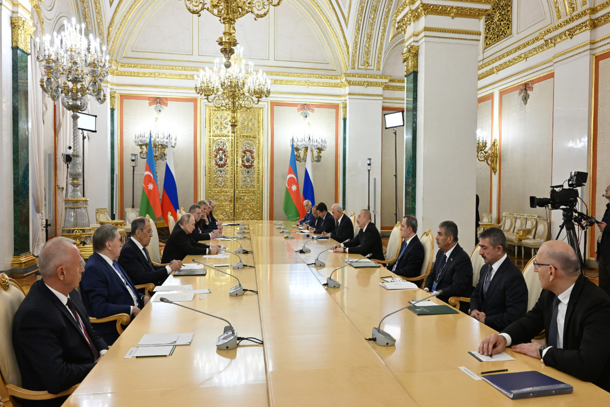 В Москве состоялась встреча Президента Ильхама Алиева с Владимиром Путиным-ОБНОВЛЕНО -ФОТО 