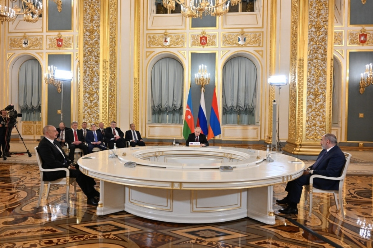 В Москве состоялась трехсторонняя встреча лидеров Азербайджана, России и Армении-ОБНОВЛЕНО-2 