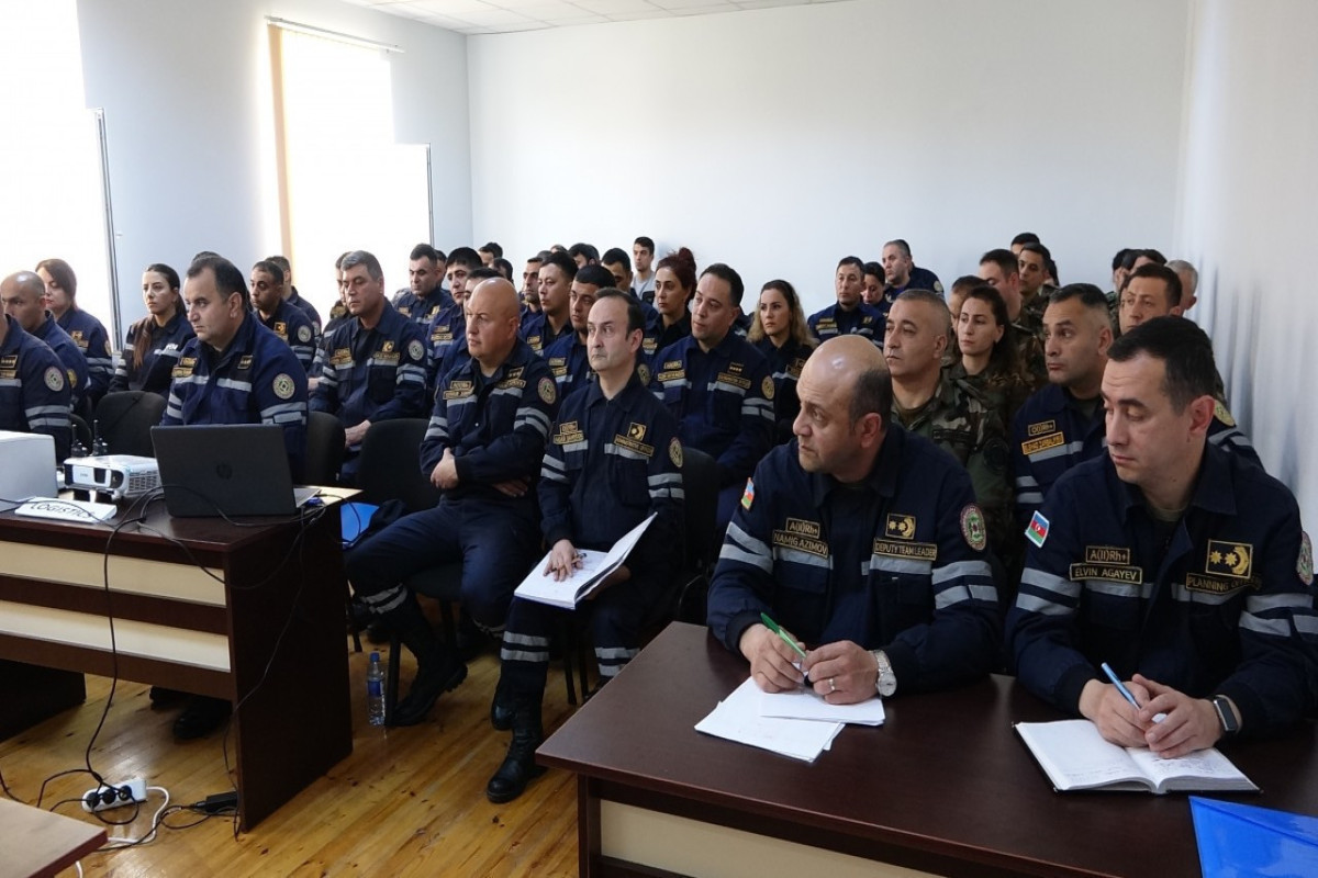 МЧС Азербайджана провел учения с участием турецких специалистов-ФОТО 