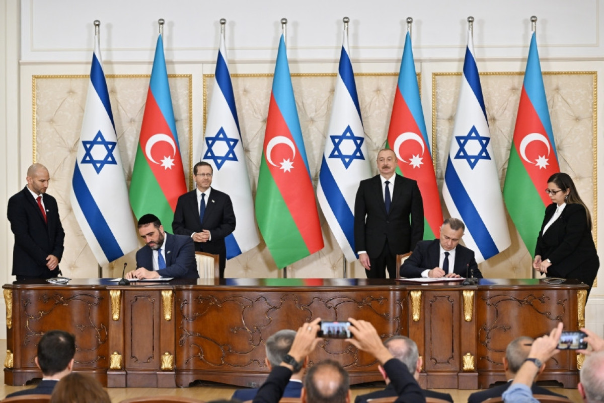 Азербайджан и Израиль подписали План сотрудничества в области здравоохранения и медицинской науки