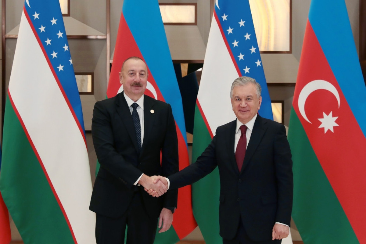 В Ташкенте состоялась встреча Ильхама Алиева с президентом Узбекистана Шавкатом Мирзиеевым
