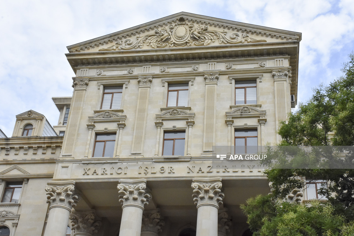 МИД Азербайджана призвал Пашиняна отказаться от политических манипуляций и искаженной интерпретации