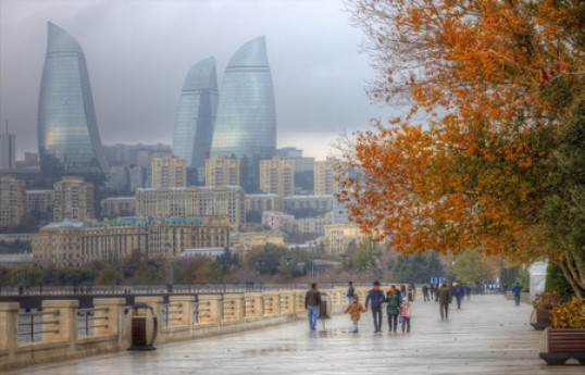 В пятницу в Баку переменная облачность и 16 градусов тепла - ПРОГНОЗ ПОГОДЫ  