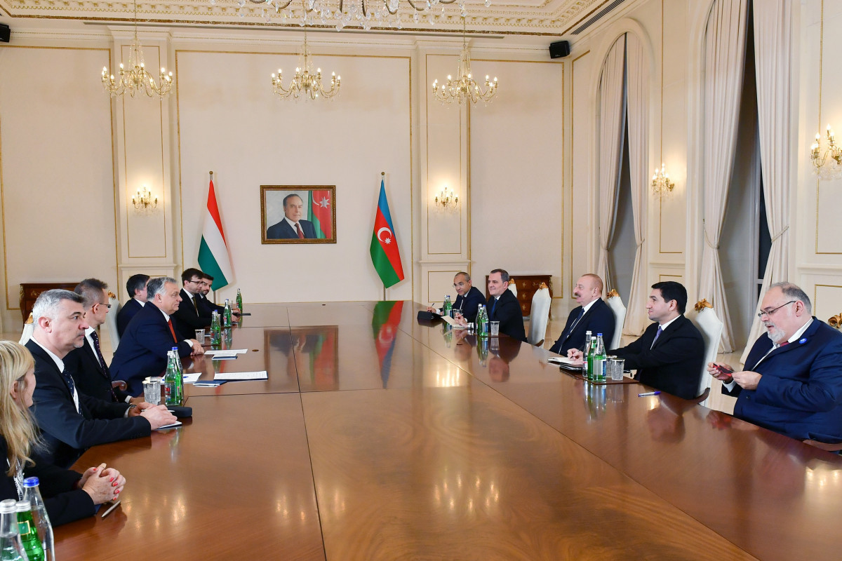 Ильхам Алиев встретился с премьер-министром Венгрии-ОБНОВЛЕНО 