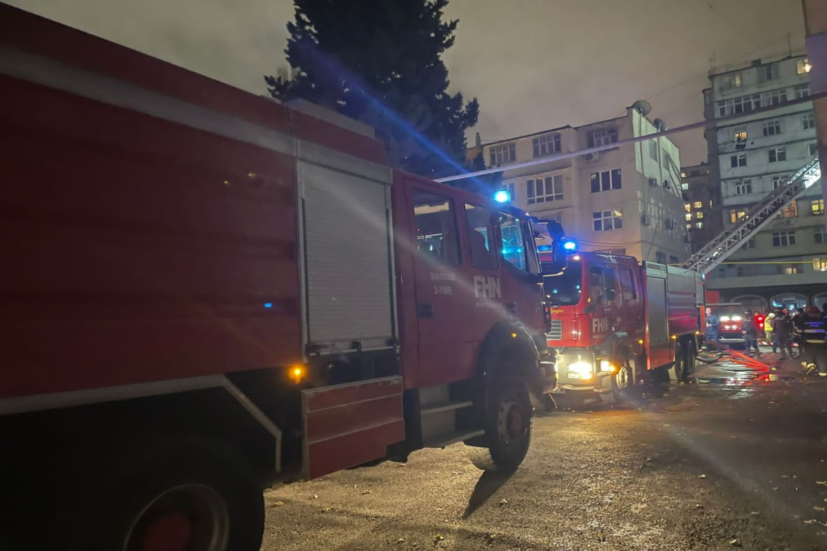 При пожаре в бакинском ТЦ пострадали шесть человек-ОБНОВЛЕНО -ФОТО 