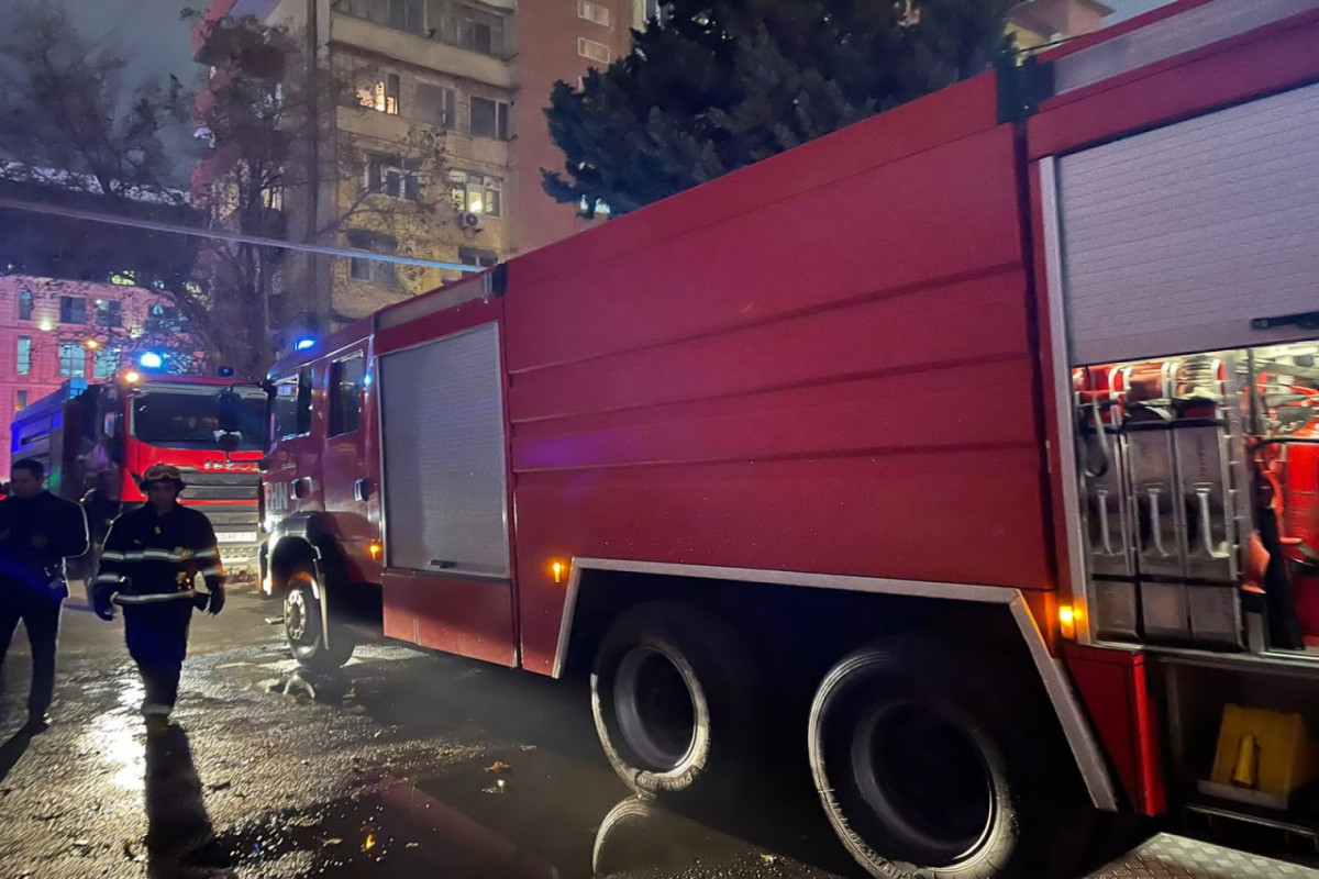 При пожаре в бакинском ТЦ пострадали шесть человек-ОБНОВЛЕНО -ФОТО 