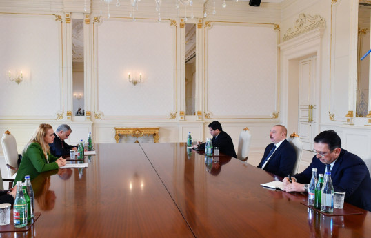 Ильхам Алиев принял исполнительного секретаря экономической комиссии ООН по Европе