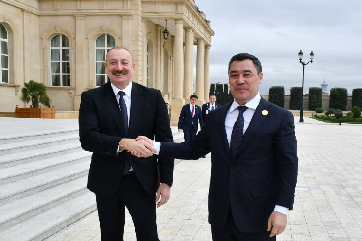Ильхам Алиев встретился с кыргызским коллегой