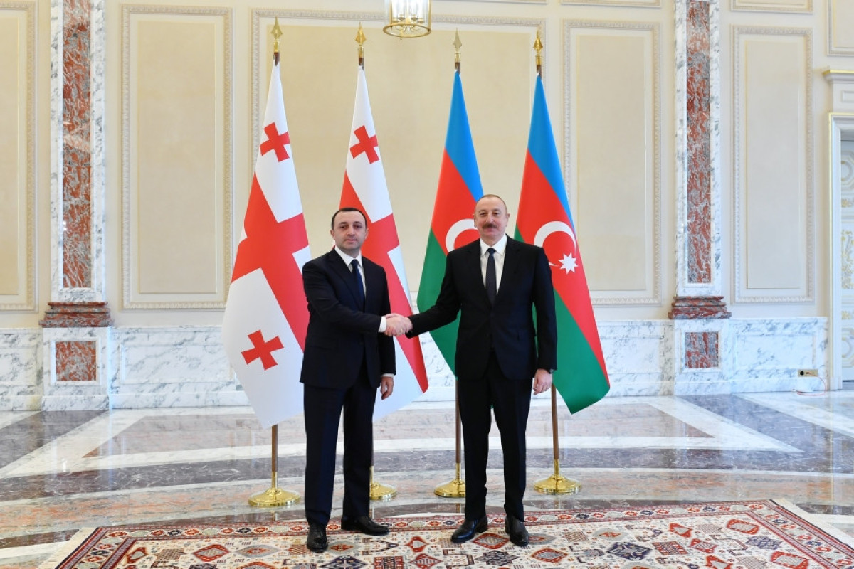 Ильхам Алиев встретился с премьер-министром Грузии -ФОТО -ОБНОВЛЕНО 