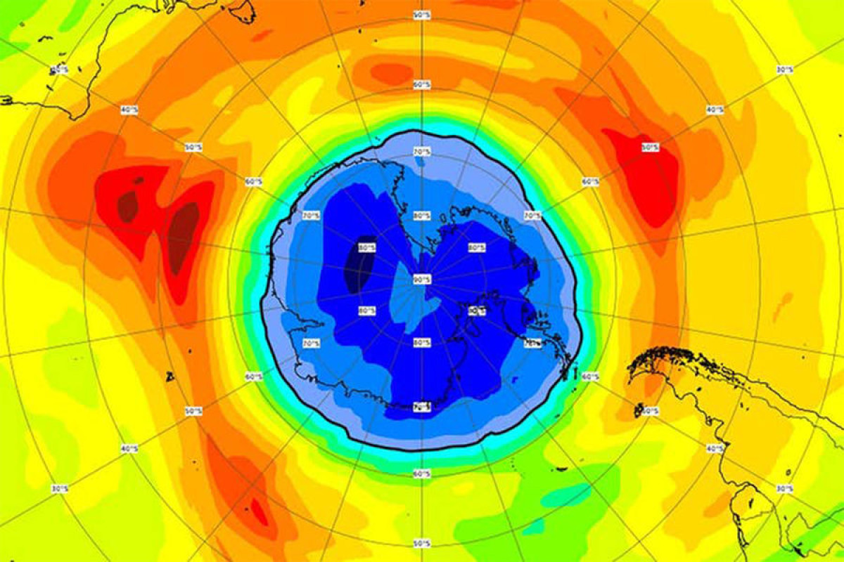 Озоновая дыра над Антарктикой продолжает углубляться - ИССЛЕДОВАНИЕ 