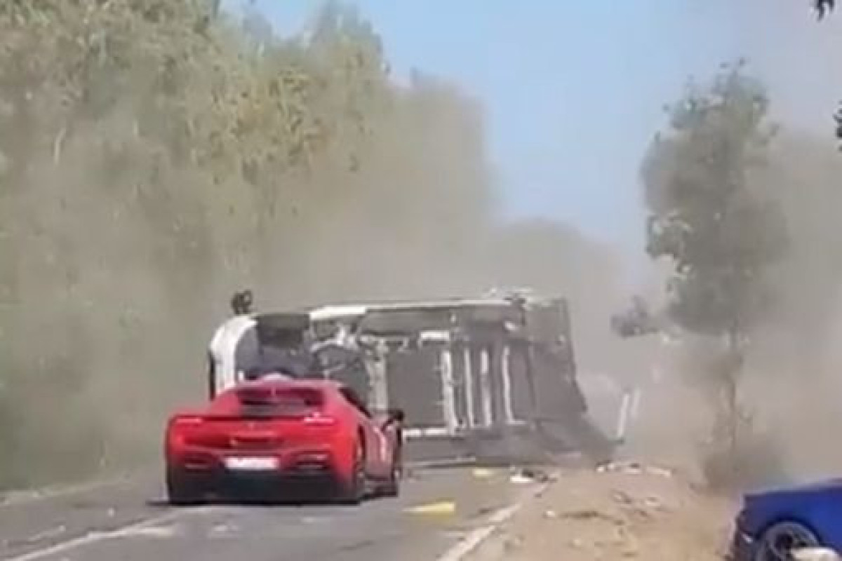 Пара из Швейцарии сгорела заживо в Ferrari-ВИДЕО 