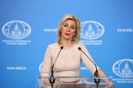 Захарова подтвердила встречу официальных лиц России, ЕС и США до антитеррористических мероприятий в Карабахе