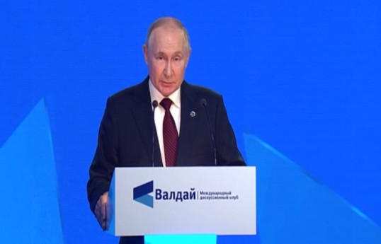 Путин: Армения фактически взяла под свой контроль весь Карабах и семь прилегающих к нему районов