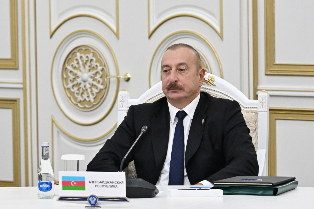 Ильхам Алиев выступил на заседании Совета глав государств СНГ в Бишкеке-ВИДЕО 