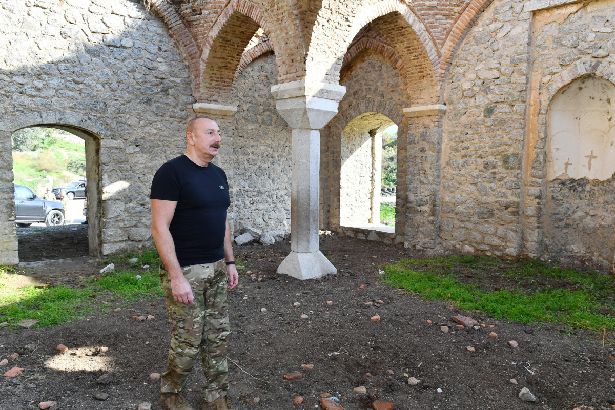 Президент Ильхам Алиев посетил село Малыбейли Шушинского района-ФОТО 