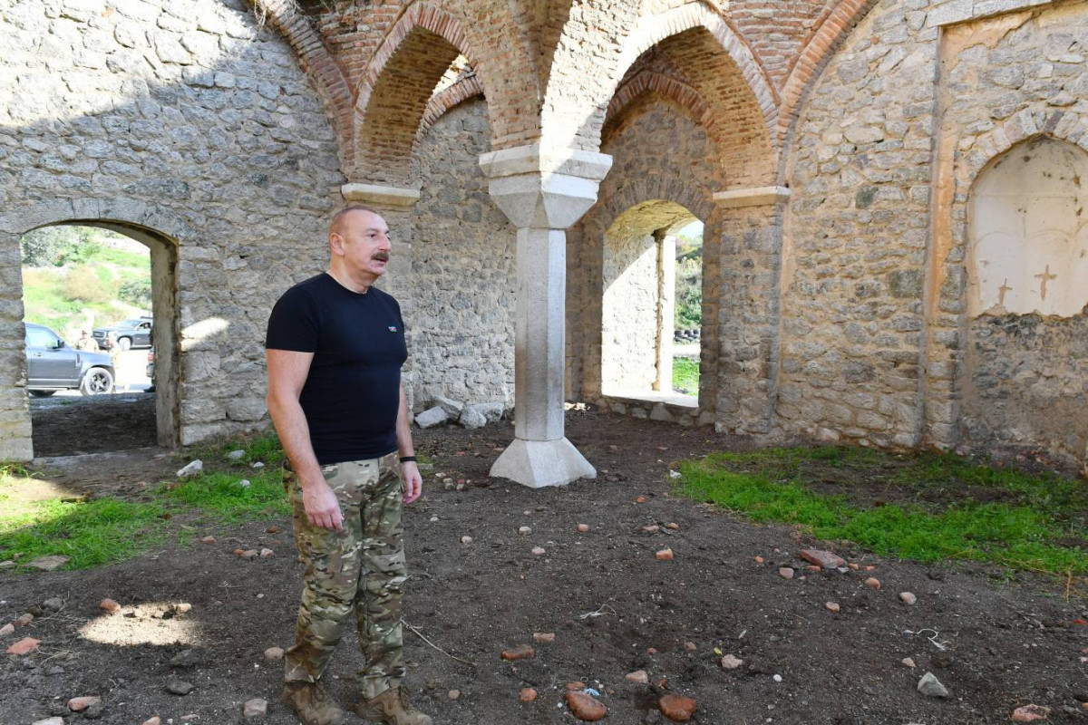 Президент Ильхам Алиев посетил село Малыбейли Шушинского района-ФОТО 