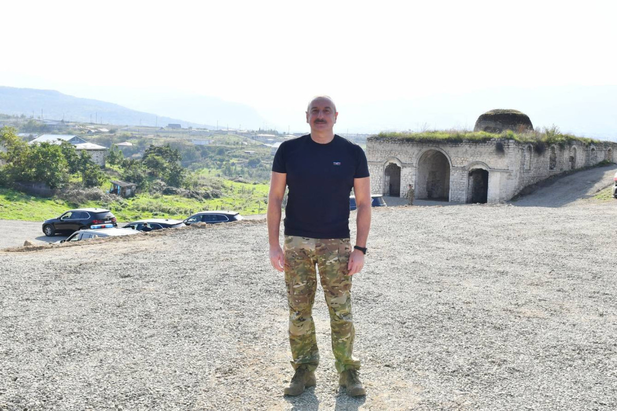 Президент Ильхам Алиев посетил село Малыбейли Шушинского района-ФОТО 