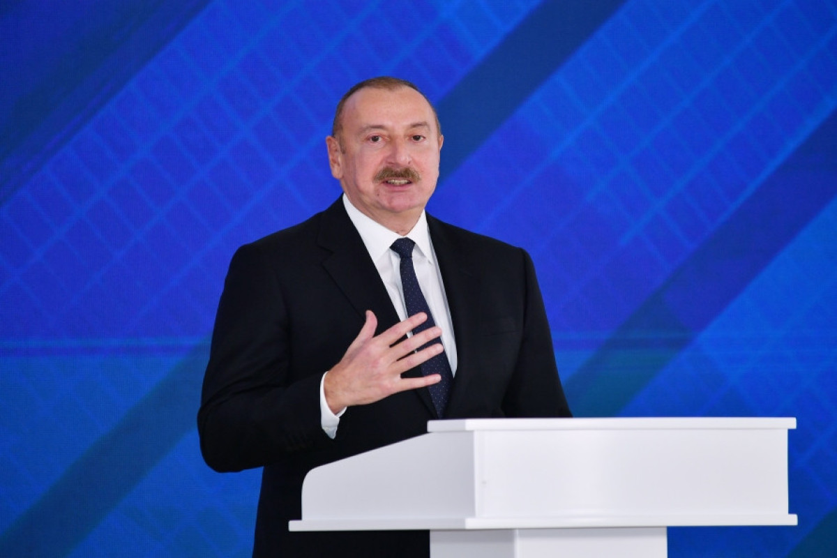 Ильхам Алиев принял участие в церемонии официального открытия Гарадагской солнечной электростанции-ФОТО 