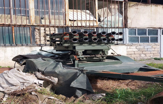 В Карабахском регионе обнаружена мастерская по изготовлению самодельных взрывчаток-ВИДЕО 