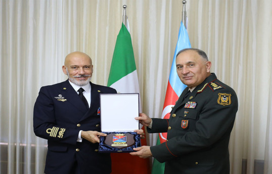 Азербайджан и Италия обсудили военное сотрудничество-ВИДЕО 
