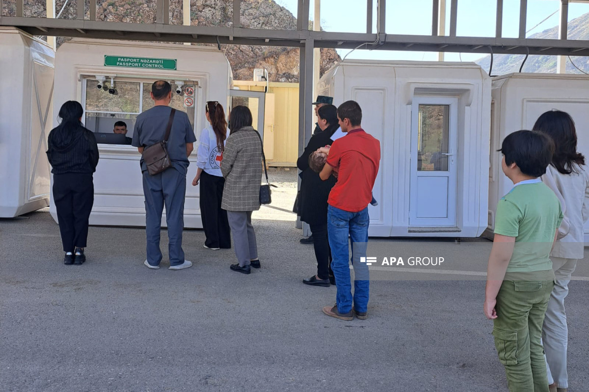 Через ППП "Лачин" в очередной раз обеспечен проход группы армянских жителей Карабаха-ФОТО 