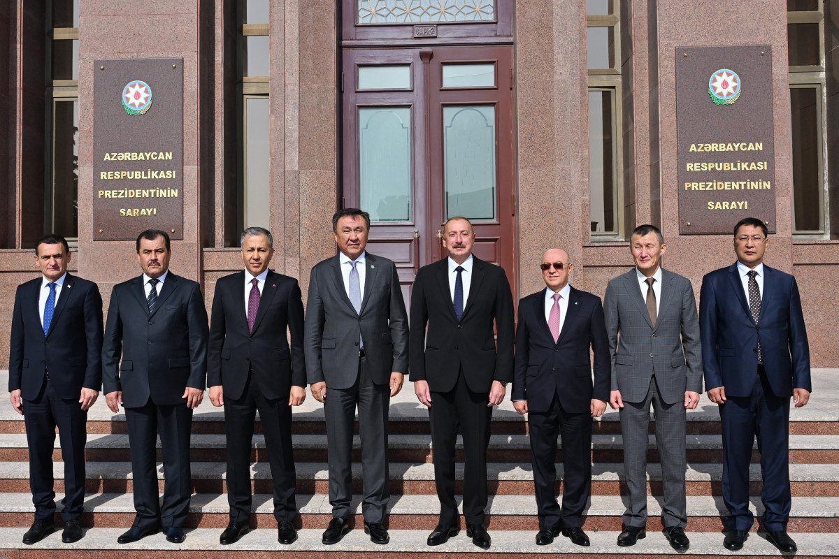 Ильхам Алиев принял министров тюркских государств, принимающих участие в мероприятиях в Баку