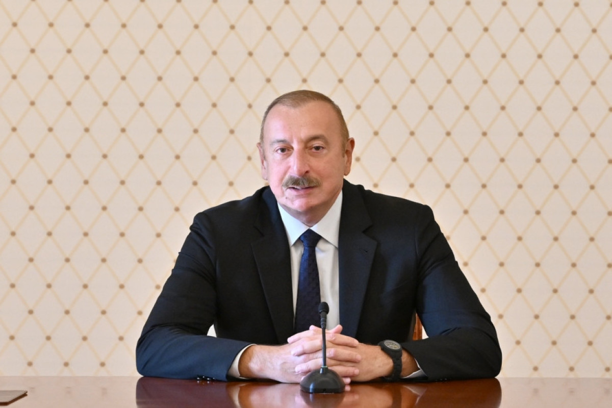 Президент Ильхам Алиев: Заседание министров по чрезвычайным ситуациям стран ОТГ в Баку является очень важным событием