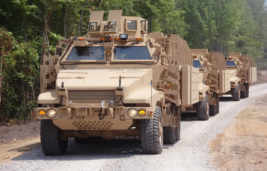 США передадут Украине 190 бронемашин MRAP