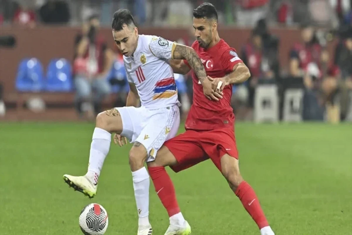 Сборные Турции и Армении сыграли вничью в матче отбора на чемпионат Европы