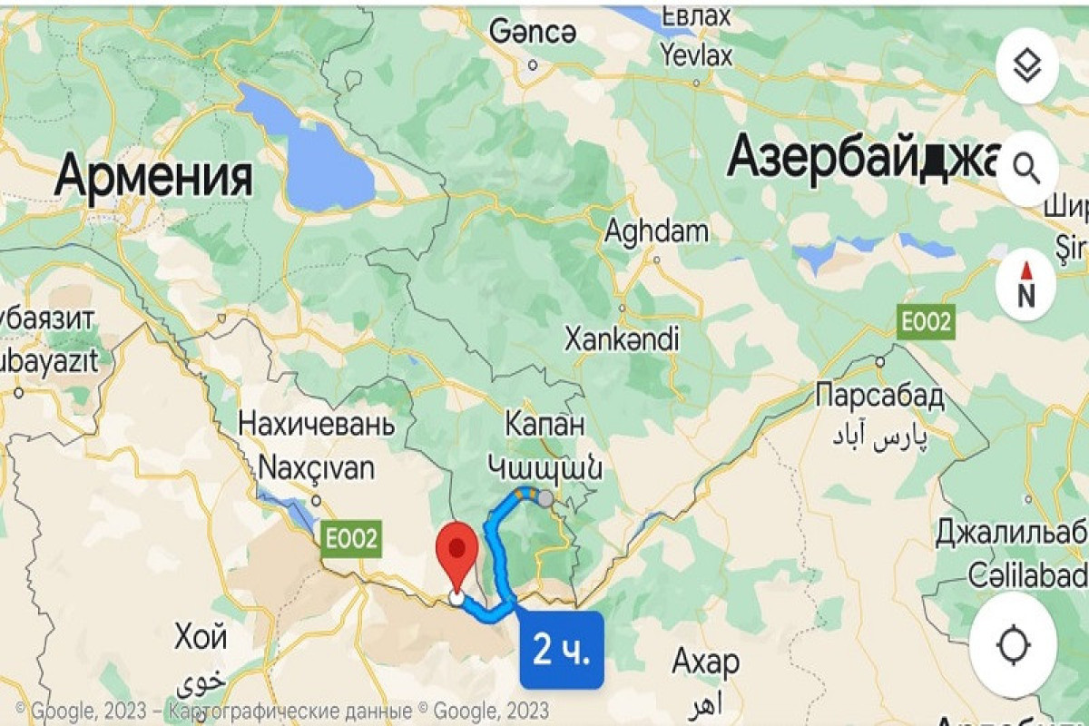 Для Google «Зангезурский коридор» открыт – армяне в истерике-ФОТО