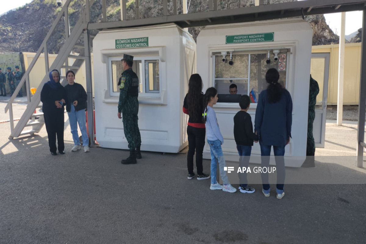 В направлении Ханкенди-Горус обеспечен свободный переход лиц армянского происхождения-ФОТО 